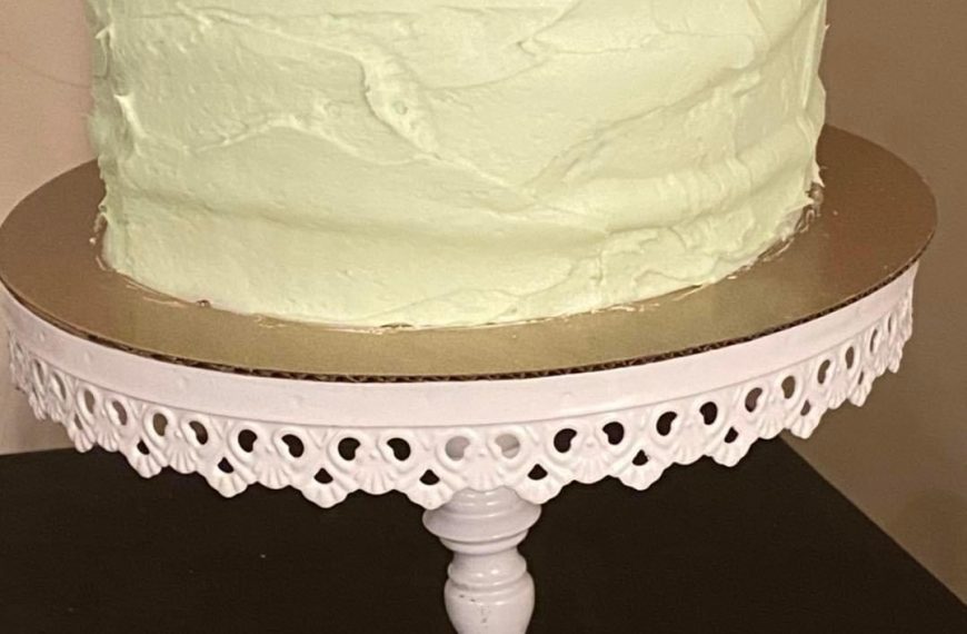 3-Layer Key Lime Cake with Key Lime Frosting